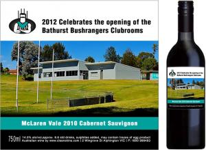 Bathurst Bushrangers label