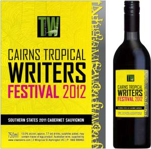 Tropical Writers label bottle